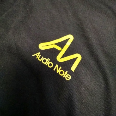 Майка Audio Note T-Shirt, черная, размер XL фото 3